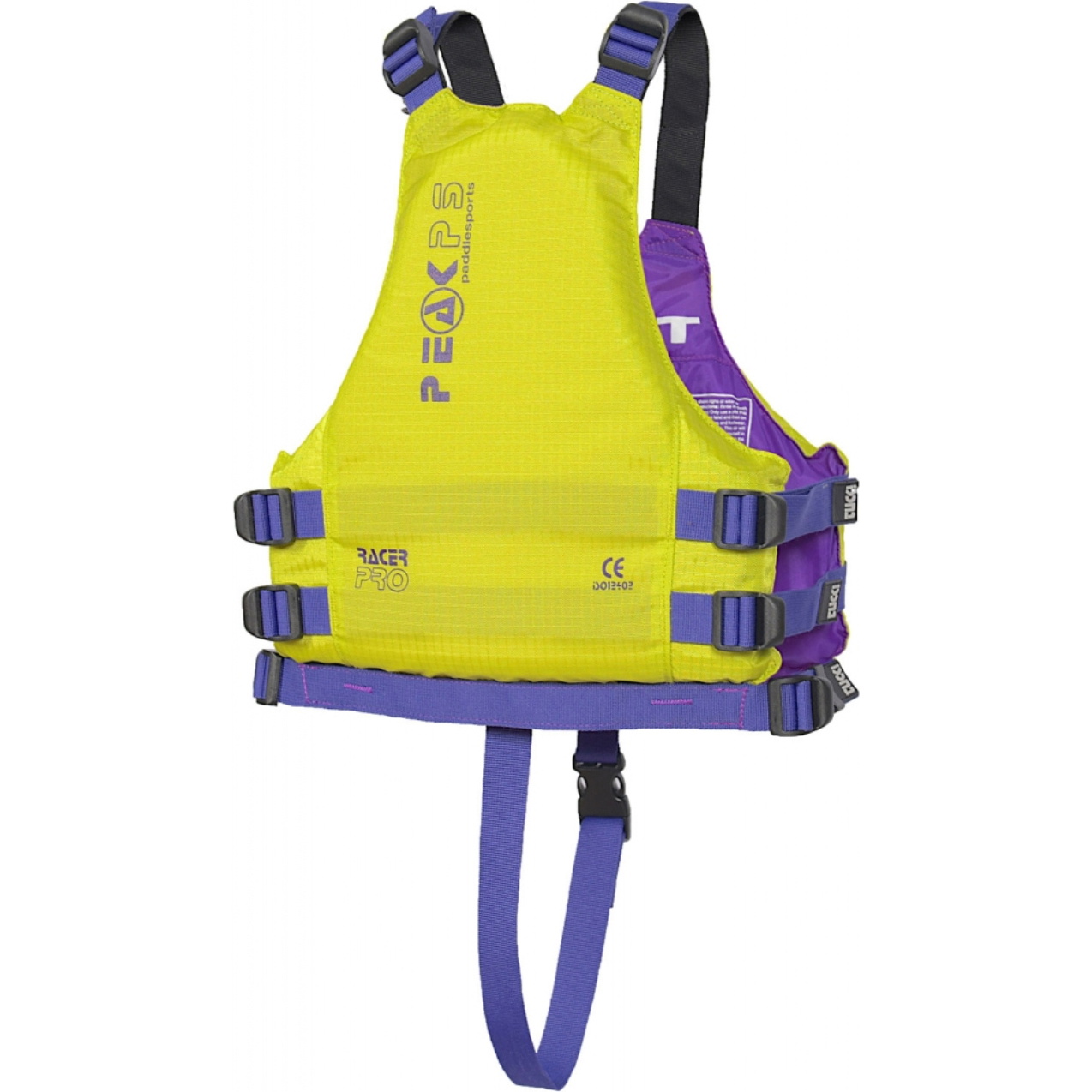 2026 Peak PS Enfants Racer Pro Yoof Dispositif De Flottabilité 26RPY - Lime